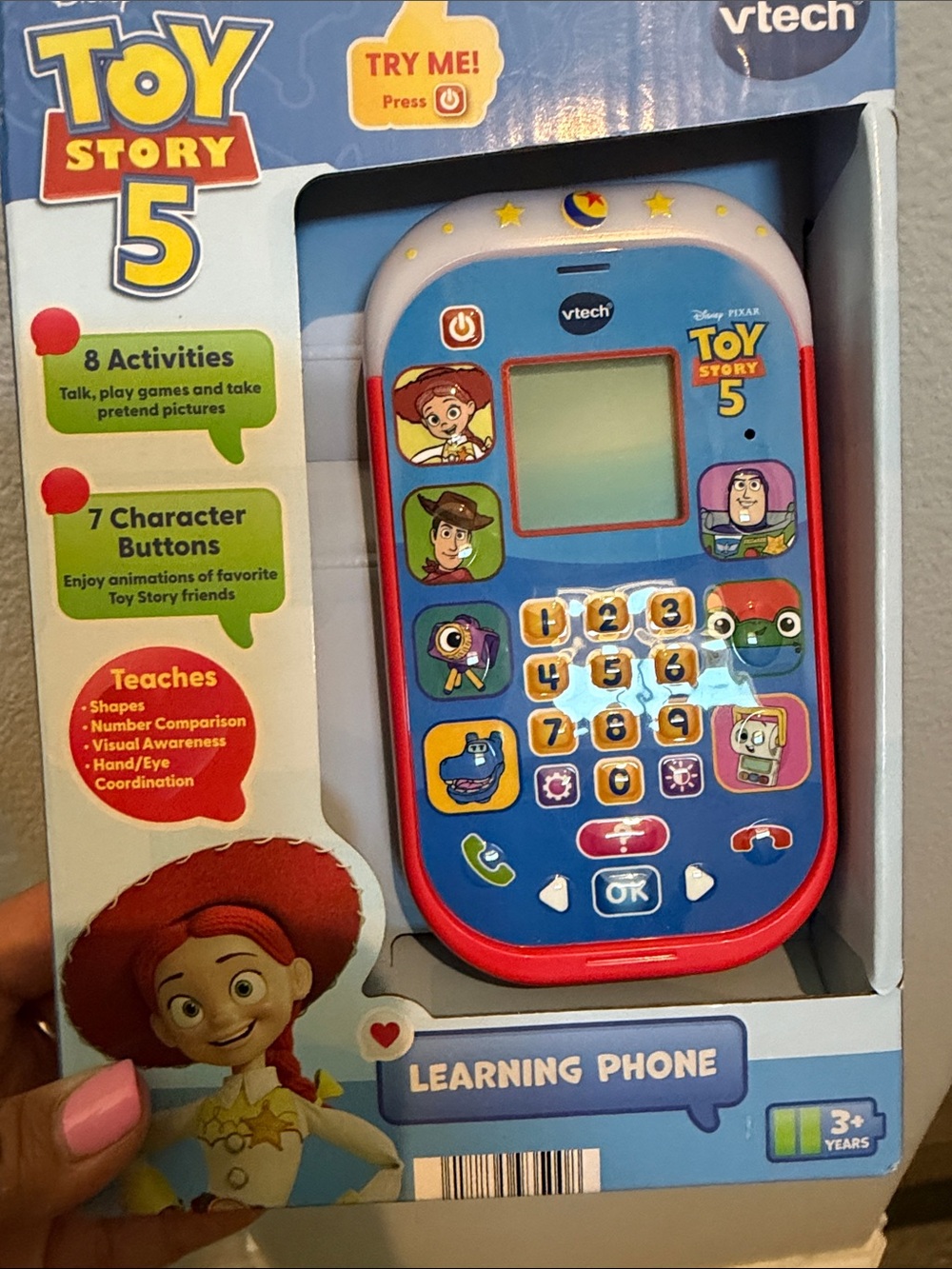 VTech Toy Story 5 Learning Phone - Blue/Red
